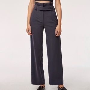 Aritzia babaton Jermaine Pant dark grey SIZE 2